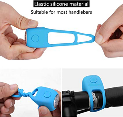 2026 Ultra-Loud Elektro-Fahrradhupe – 90dB Auto-Hupenton – Wetterfest & Ultraleicht – Universal-Passform