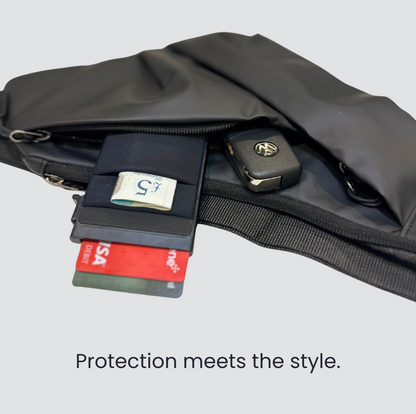 Anti-Diebstahl Crossbody Bag 🛡️ – Schutz für unterwegs mit RFID & Komfort 🎒