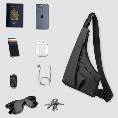 Anti-Diebstahl Crossbody Bag 🛡️ – Schutz für unterwegs mit RFID & Komfort 🎒