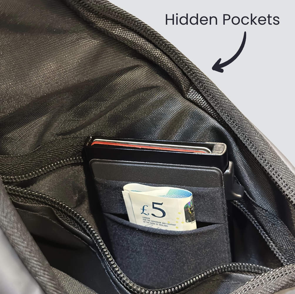 Anti-Diebstahl Crossbody Bag 🛡️ – Schutz für unterwegs mit RFID & Komfort 🎒