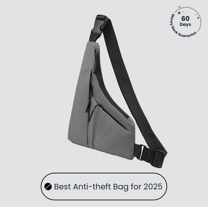 Anti-Diebstahl Crossbody Bag 🛡️ – Schutz für unterwegs mit RFID & Komfort 🎒
