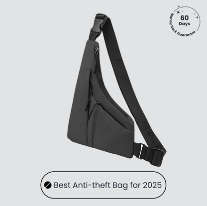 Anti-Diebstahl Crossbody Bag 🛡️ – Schutz für unterwegs mit RFID & Komfort 🎒