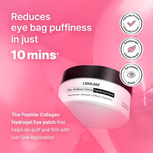 LBMLBM™: Die klinischen 10-Minuten-Peptid-Augenpads für sofort strahlendere, glattere Augen ✨ 👁️